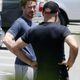 Illustration for article titled Tony Stark Makes A New Friend In Iron Man 2 Set Photos. Plus Doctor Who Regeneration Hints!